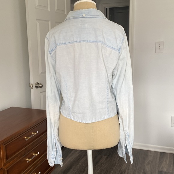 J. Crew Chambray Button down - Picture 3 of 5